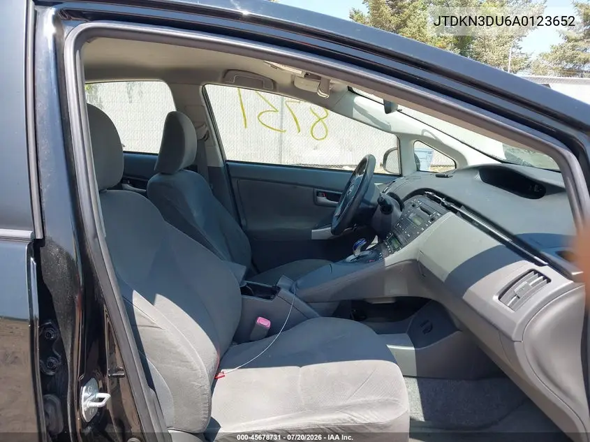 2010 Toyota Prius Iii VIN: JTDKN3DU6A0123652 Lot: 45678731