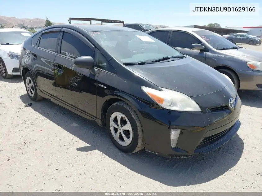 JTDKN3DU9D1629166 2013 Toyota Prius Two