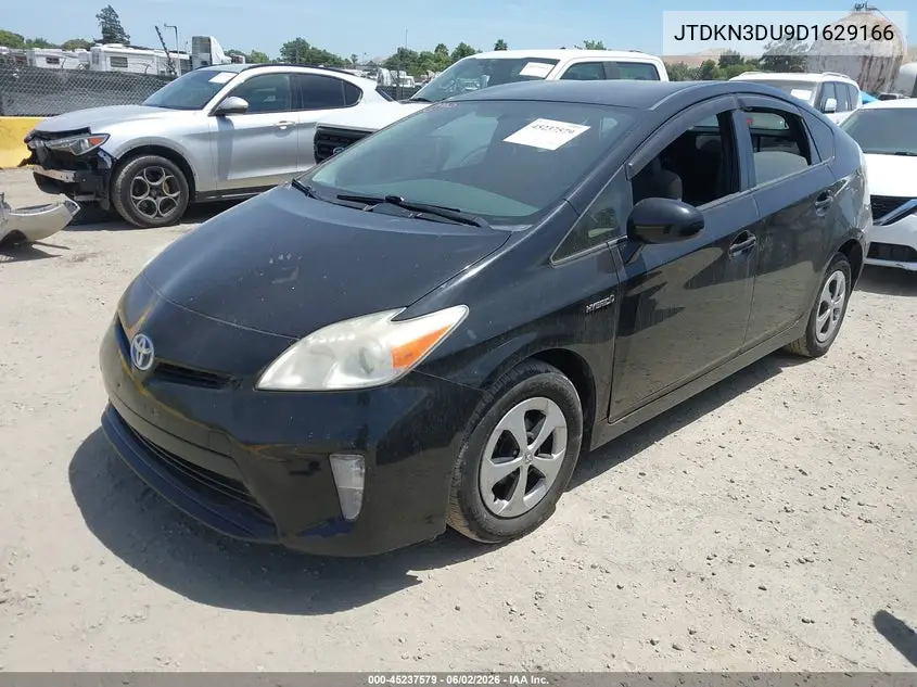 JTDKN3DU9D1629166 2013 Toyota Prius Two