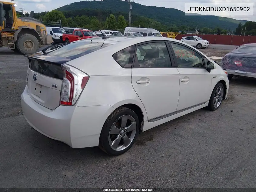 2013 Toyota Prius Three Se VIN: JTDKN3DUXD1650902 Lot: 45303333
