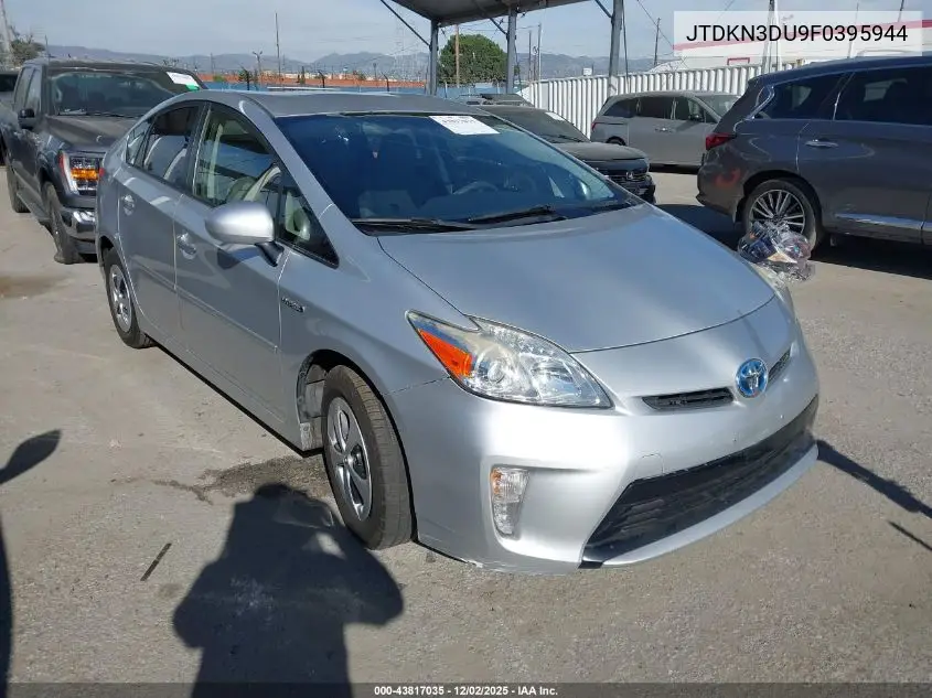JTDKN3DU9F0395944 2015 Toyota Prius
