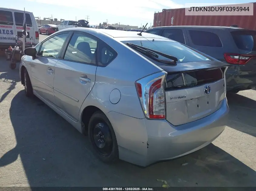 JTDKN3DU9F0395944 2015 Toyota Prius