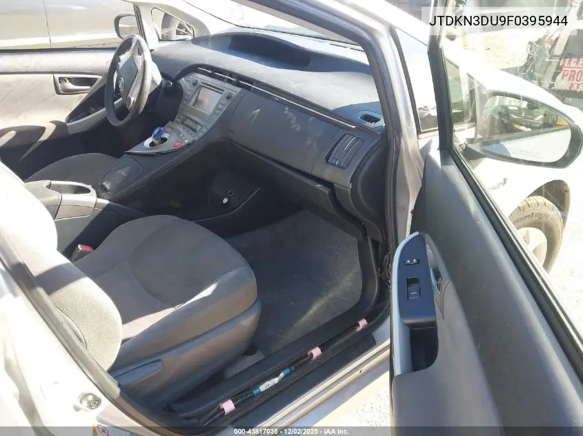 JTDKN3DU9F0395944 2015 Toyota Prius