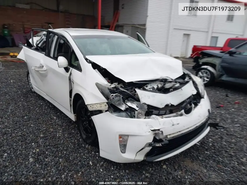 JTDKN3DU7F1973209 2015 Toyota Prius Three