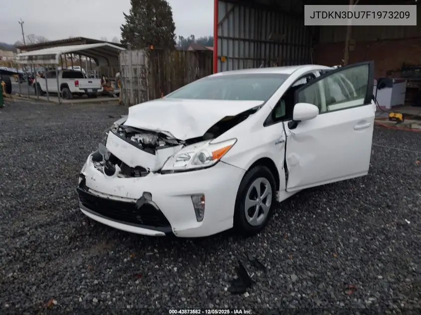 JTDKN3DU7F1973209 2015 Toyota Prius Three