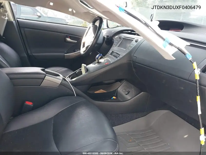 2015 Toyota Prius Persona Series Special Edition VIN: JTDKN3DUXF0406479 Lot: 45310300