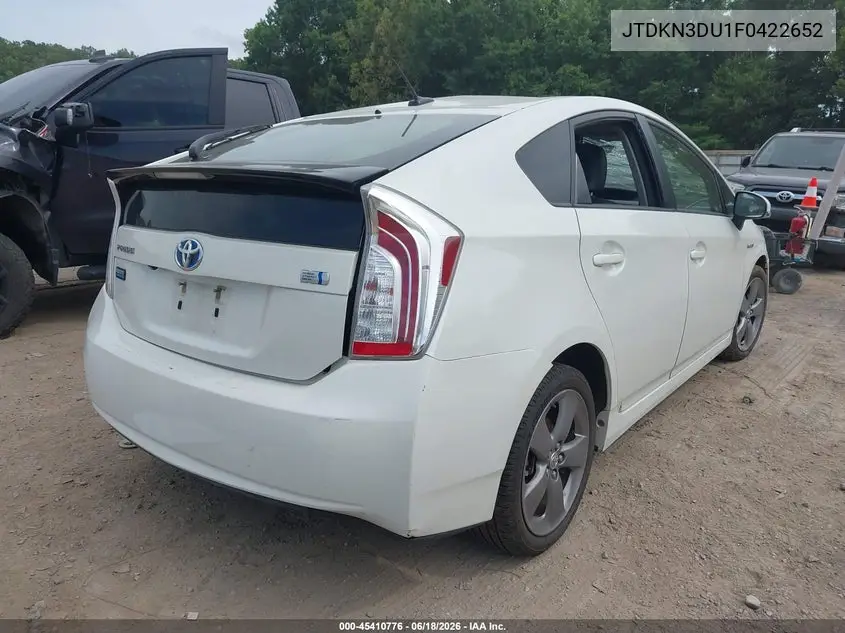 2015 Toyota Prius Persona Series Special Edition VIN: JTDKN3DU1F0422652 Lot: 45410776