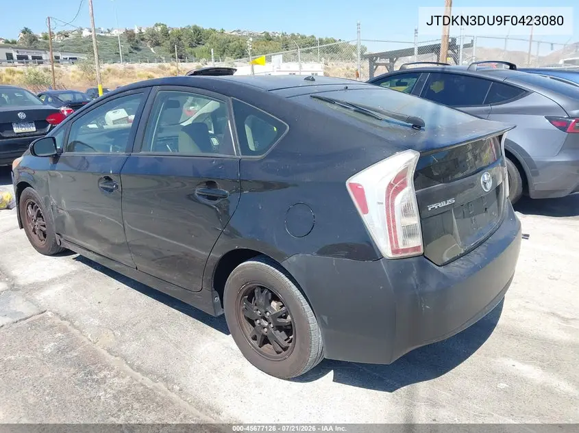 2015 Toyota Prius Two VIN: JTDKN3DU9F0423080 Lot: 45677126