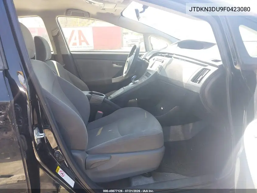 2015 Toyota Prius Two VIN: JTDKN3DU9F0423080 Lot: 45677126