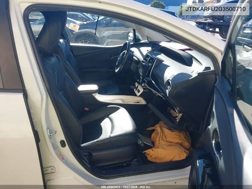 JTDKARFU2G3500710 2016 Toyota Prius Three Touring