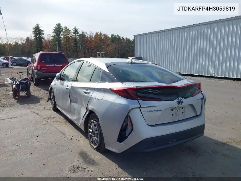 JTDKARFP4H3059819 2017 Toyota Prius Prime Plus