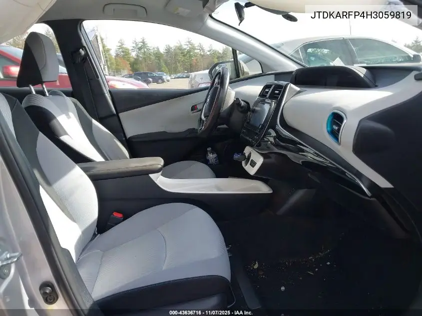JTDKARFP4H3059819 2017 Toyota Prius Prime Plus