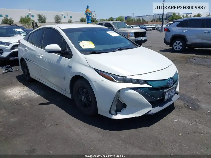 JTDKARFP2H3009887 2017 Toyota Prius Prime Premium