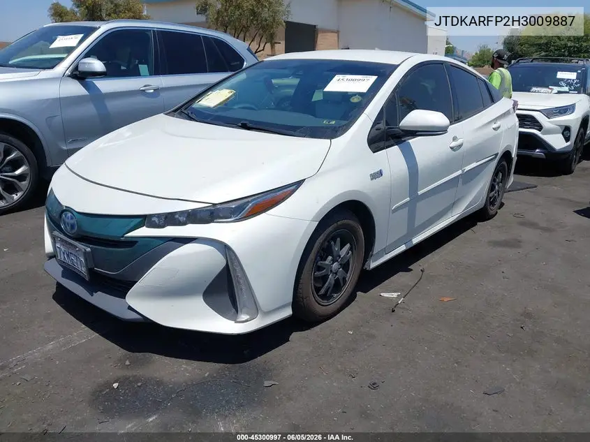 JTDKARFP2H3009887 2017 Toyota Prius Prime Premium