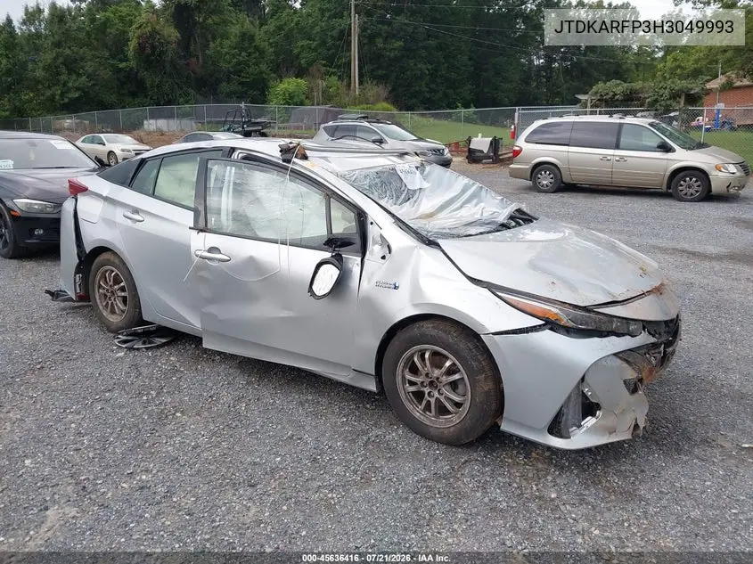 2017 Toyota Prius Prime Premium VIN: JTDKARFP3H3049993 Lot: 45636416