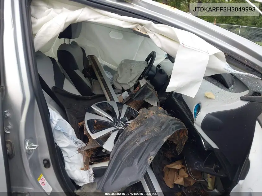 2017 Toyota Prius Prime Premium VIN: JTDKARFP3H3049993 Lot: 45636416
