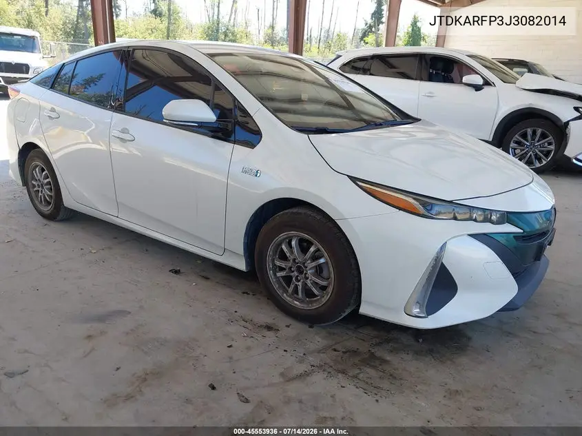 2018 Toyota Prius Prime Premium VIN: JTDKARFP3J3082014 Lot: 45553936