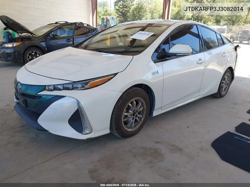 2018 Toyota Prius Prime Premium VIN: JTDKARFP3J3082014 Lot: 45553936
