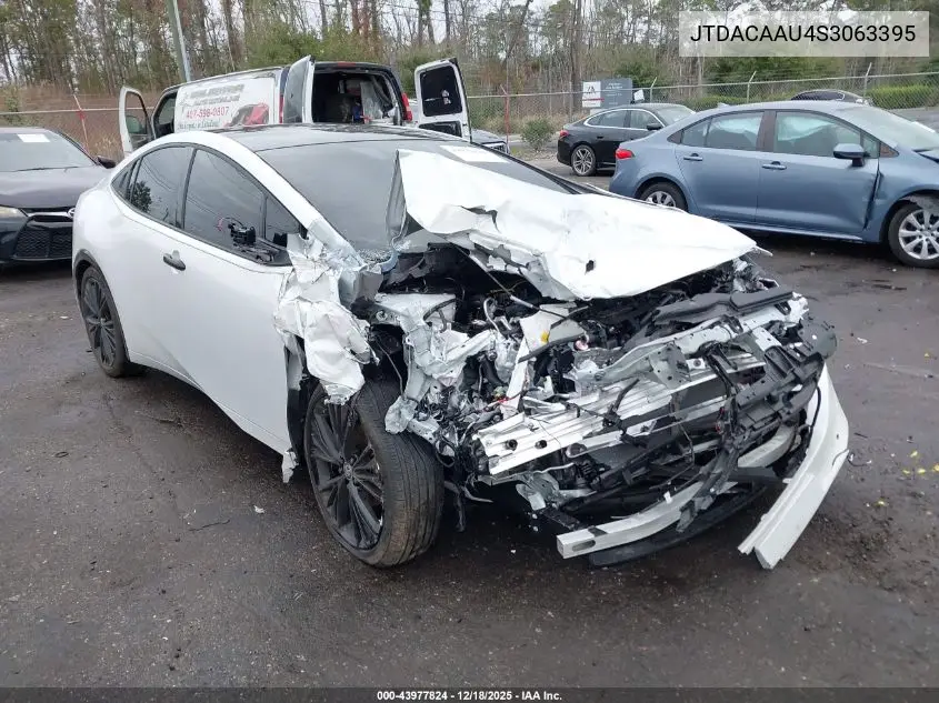 JTDACAAU4S3063395 2025 Toyota Prius Nightshade