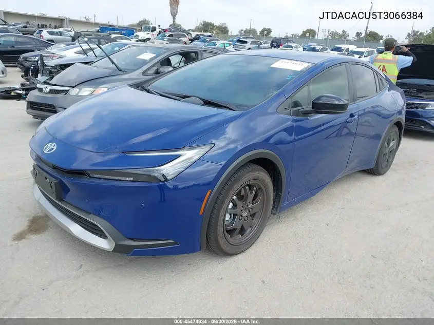 2026 Toyota Prius Plug-In Hybrid Se VIN: JTDACACU5T3066384 Lot: 45474934