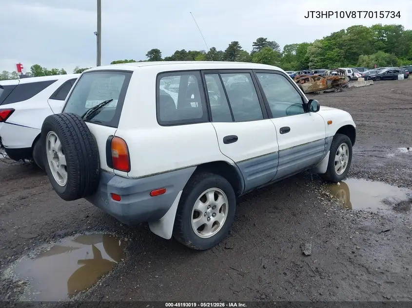 1996 Toyota Rav4 VIN: JT3HP10V8T7015734 Lot: 45193019