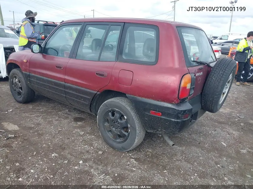 1996 Toyota Rav4 VIN: JT3GP10V2T0001199 Lot: 45202240