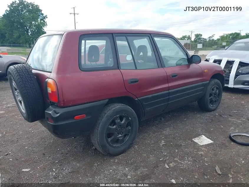 1996 Toyota Rav4 VIN: JT3GP10V2T0001199 Lot: 45202240