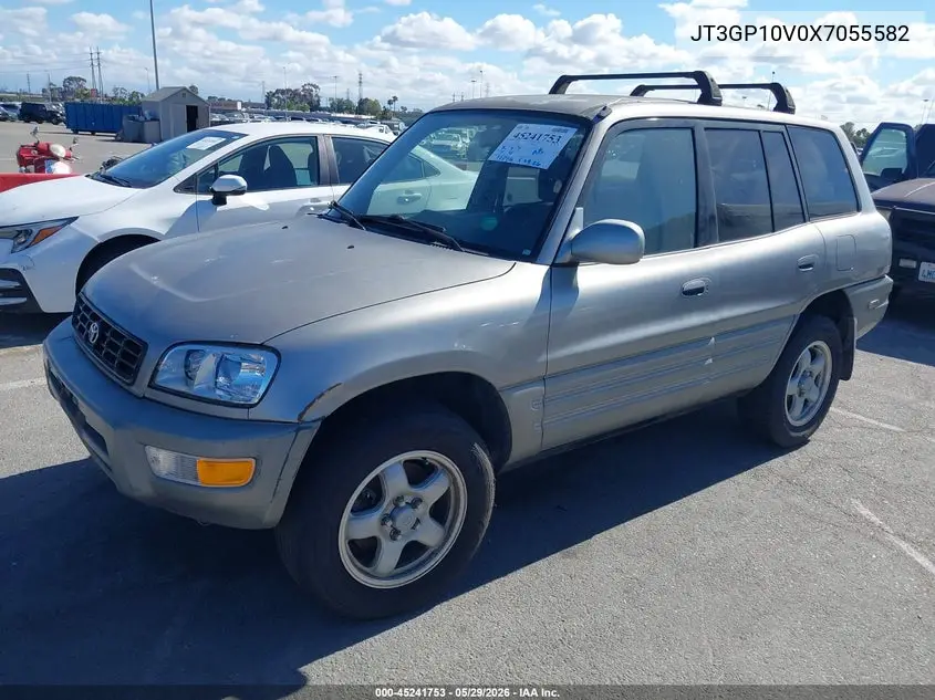 1999 Toyota Rav4 VIN: JT3GP10V0X7055582 Lot: 45241753