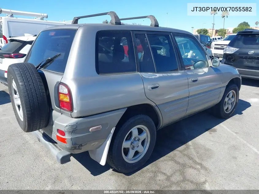 1999 Toyota Rav4 VIN: JT3GP10V0X7055582 Lot: 45241753