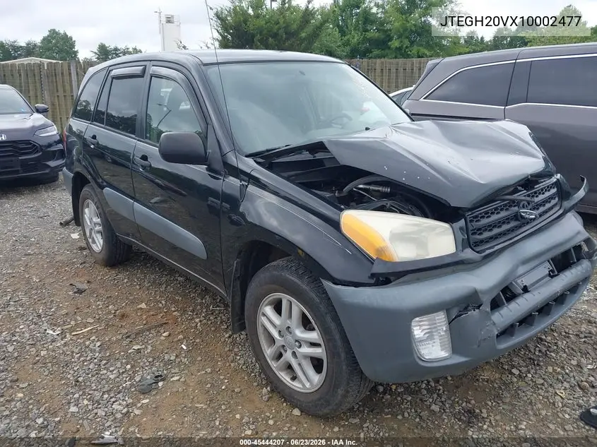 2001 Toyota Rav4 VIN: JTEGH20VX10002477 Lot: 45444207