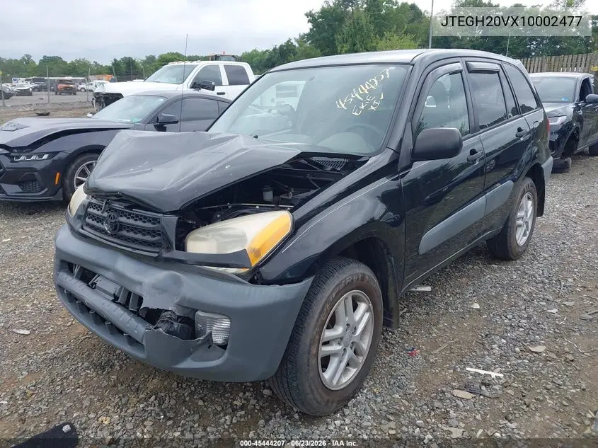 2001 Toyota Rav4 VIN: JTEGH20VX10002477 Lot: 45444207