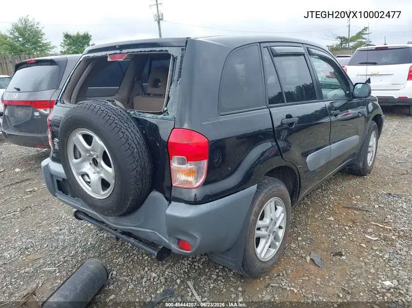 2001 Toyota Rav4 VIN: JTEGH20VX10002477 Lot: 45444207