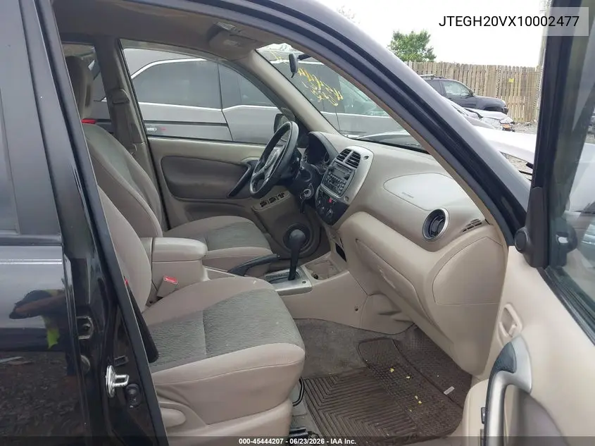 2001 Toyota Rav4 VIN: JTEGH20VX10002477 Lot: 45444207
