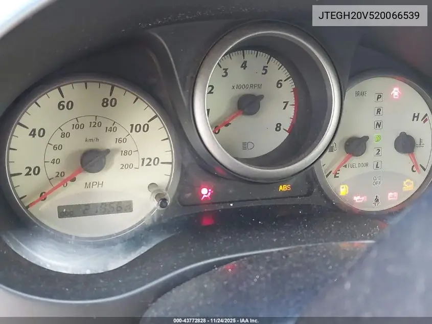 JTEGH20V520066539 2002 Toyota Rav4