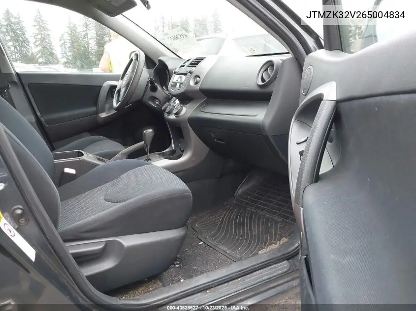 JTMZK32V265004834 2006 Toyota Rav4 Sport V6