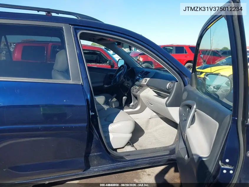 JTMZK31V375012234 2007 Toyota Rav4 Limited V6