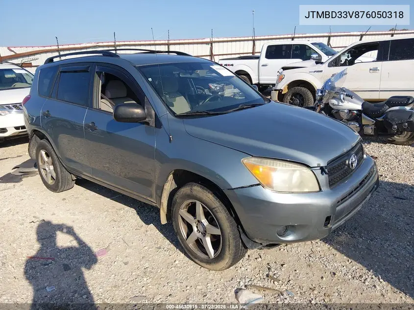 2007 Toyota Rav4 VIN: JTMBD33V876050318 Lot: 45630915
