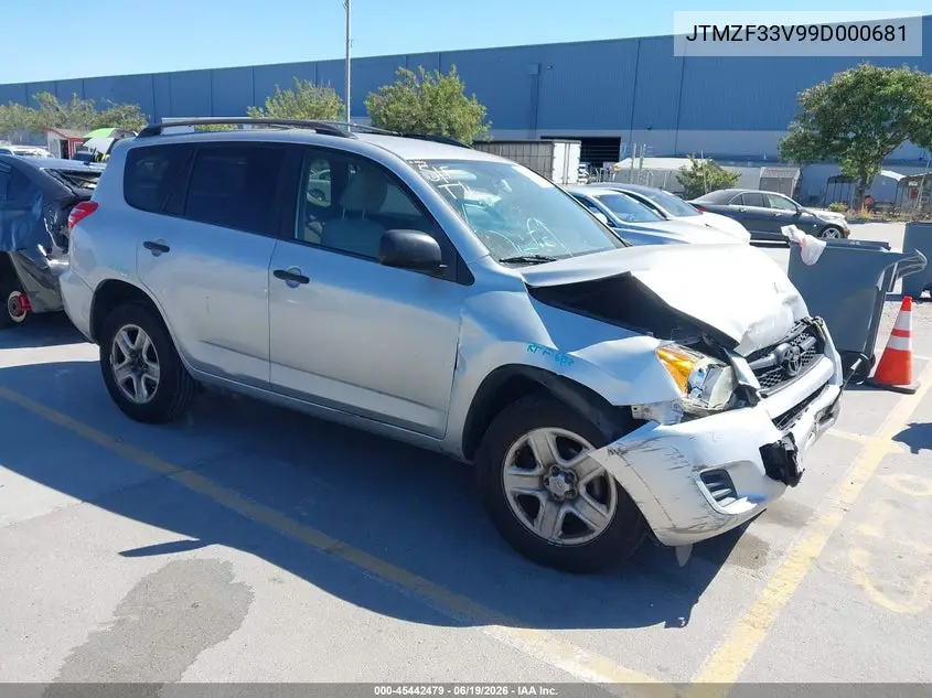 2009 Toyota Rav4 VIN: JTMZF33V99D000681 Lot: 45442479