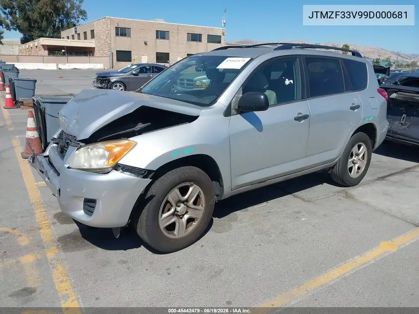 2009 Toyota Rav4 VIN: JTMZF33V99D000681 Lot: 45442479