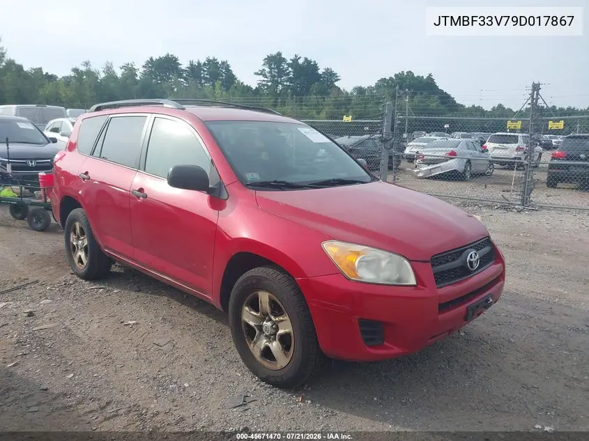 2009 Toyota Rav4 VIN: JTMBF33V79D017867 Lot: 45671470