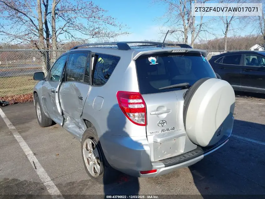 2T3ZF4DV7AW017071 2010 Toyota Rav4