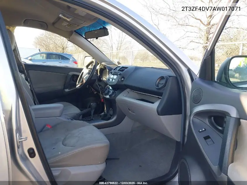 2T3ZF4DV7AW017071 2010 Toyota Rav4