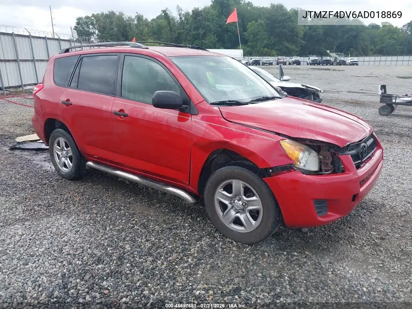2010 Toyota Rav4 VIN: JTMZF4DV6AD018869 Lot: 45687681
