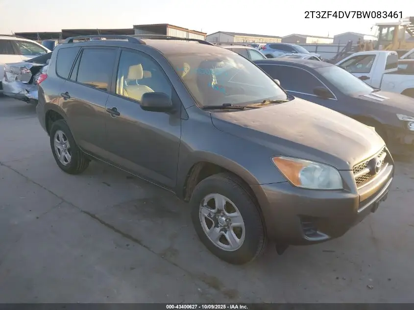 2T3ZF4DV7BW083461 2011 Toyota Rav4