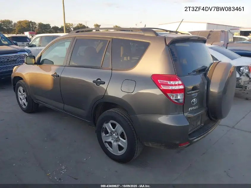 2T3ZF4DV7BW083461 2011 Toyota Rav4