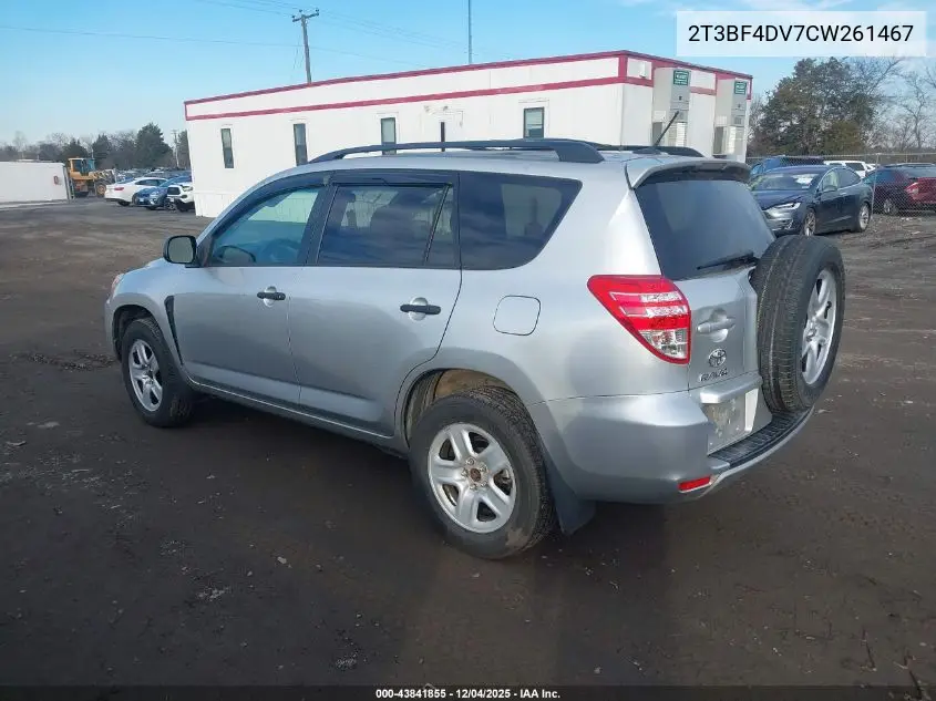 2T3BF4DV7CW261467 2012 Toyota Rav4