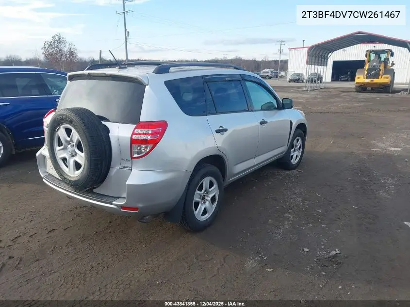 2T3BF4DV7CW261467 2012 Toyota Rav4