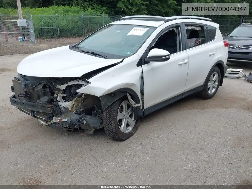 2013 Toyota Rav4 Xle VIN: JTMRFREV7DD044347 Lot: 45657619