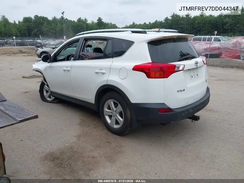 2013 Toyota Rav4 Xle VIN: JTMRFREV7DD044347 Lot: 45657619
