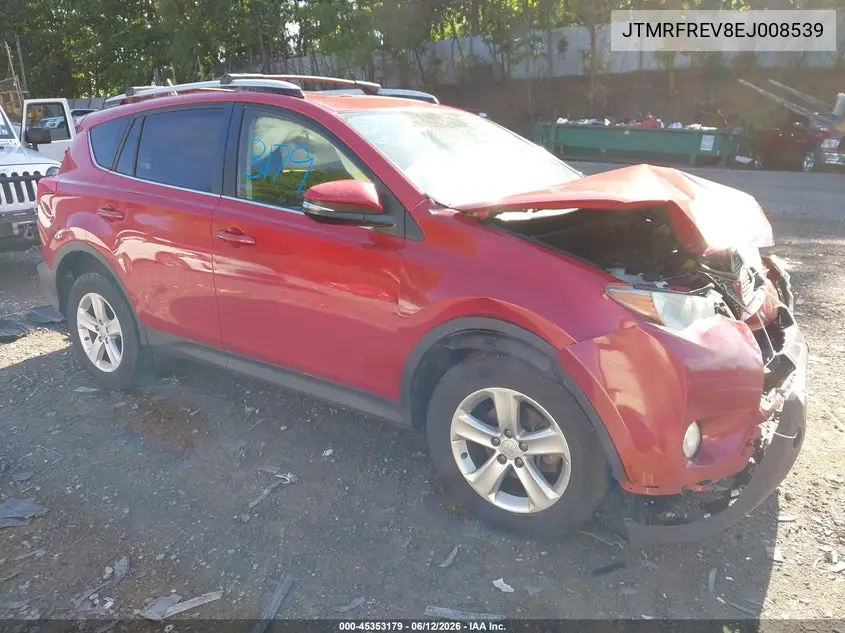 2014 Toyota Rav4 Xle VIN: JTMRFREV8EJ008539 Lot: 45353179